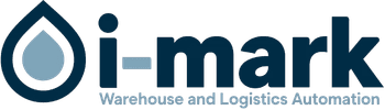 An image of the i-mark logo with the tagline warehouse and logistics automation