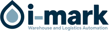 An image of the i-mark logo with the tagline warehouse and logistics automation