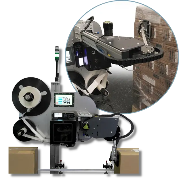 Automated pharmaceutical labelling with precision and speed