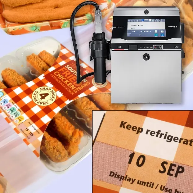 Fully automated Hitachi inkjet machines for food